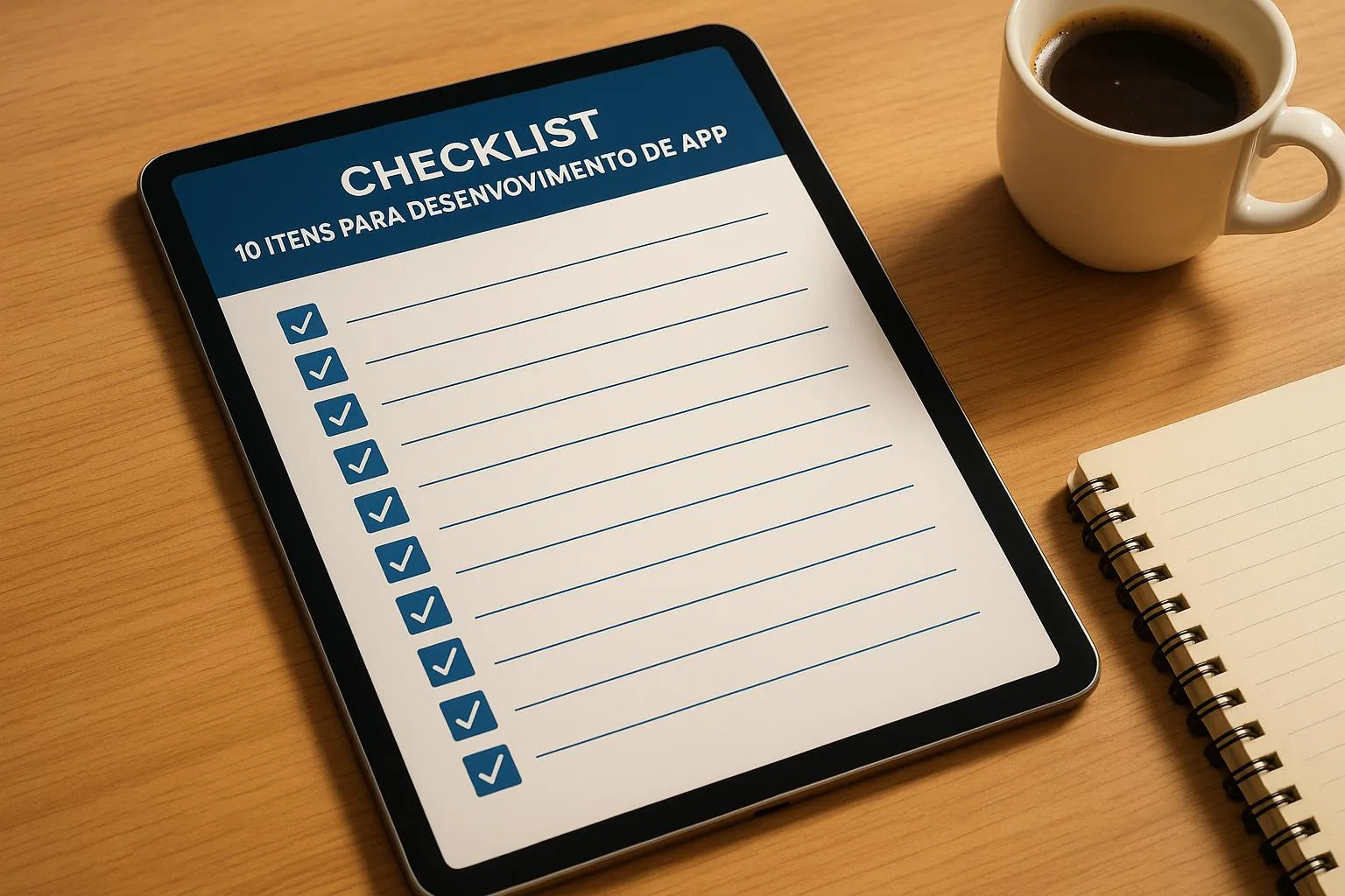 Checklist: 10 Itens para Desenvolvimento de App