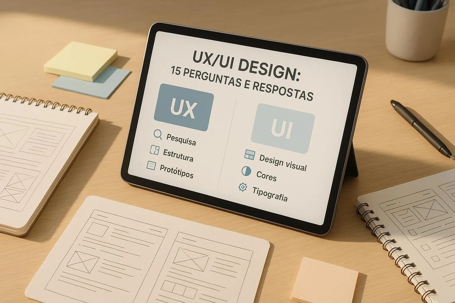 UX/UI Design: 15 Perguntas e Respostas